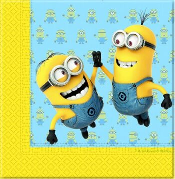 Tovaglioli per festa Lovely Minions