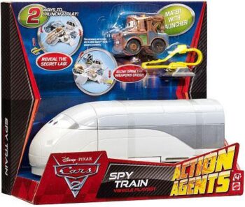 Disney Cars Spy Train e Cricchetto lanciatore
