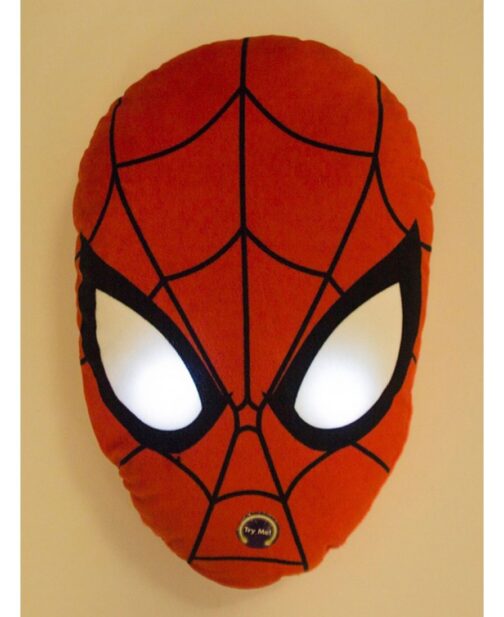 Cuscino luminoso LED Spider Man