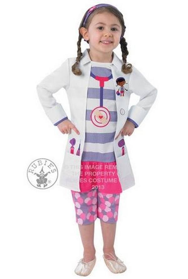 Dottoressa Peluche Costume Bambina 1-2 Anni-Costumi Di Carnevale E