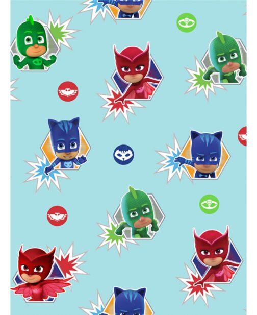 Carta da parati Pj Masks Super Pigiamini 10mt