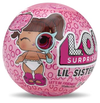 LOL Surprise LIL Sister Serie 4 Sfera con Mini Doll a Sorpresa