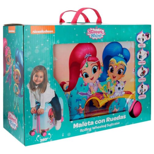 Trolley cavalcabile Shimmer and Shine "Flying Carpet" viaggio