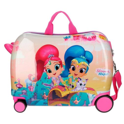 Trolley cavalcabile Shimmer and Shine "Flying Carpet" viaggio