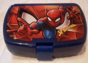 box portamerenda SPIDERMAN