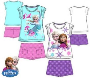 completo con pantaloncino disney frozen