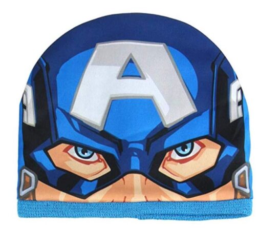 cappello e scaldacollo capitan america