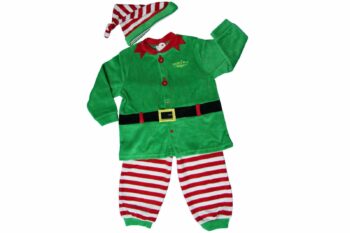 vestito elfo di babbo natale