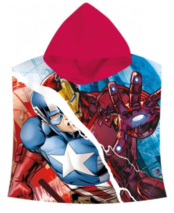 accappatoio poncho marvel avengers