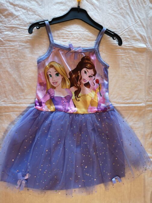 abito con tulle principesse disney