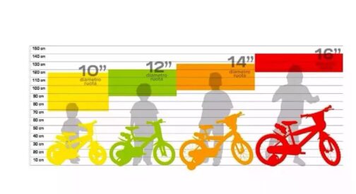 bicicletta con rotelle 44 gatti 12 pollici