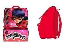 zaino estensibile miracolous ladybug