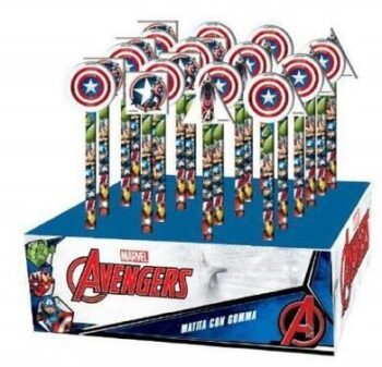 matita con gomma sagomata Avengers