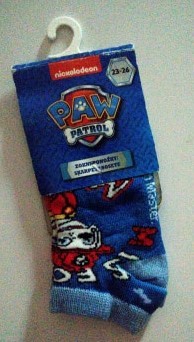 calzino corto paw patrol