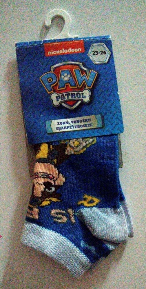 calzino corto paw patrol