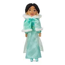 D&D Disney Store Princess Jasmine Winter Soft Toy Doll