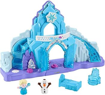 Little People GGV29 Fisher-Price Disney Frozen - Palazzo di Ghiaccio, Multicolore