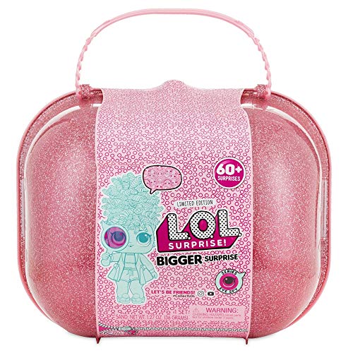 L.O.L. Surprise - Bigger Surprise Briefcase con Dolls da collezione e oltre 60 sorprese (Giochi Preziosi LLU46000)