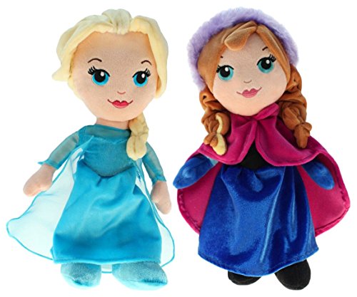 Bambola in peluche Elsa e Anna - Disney Frozen