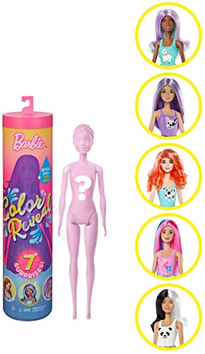 Barbie Color Reveal con Vestito e Acconciatura