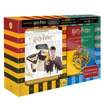 Fan box Harry potter con 8 DVD e Trivial Pursuit