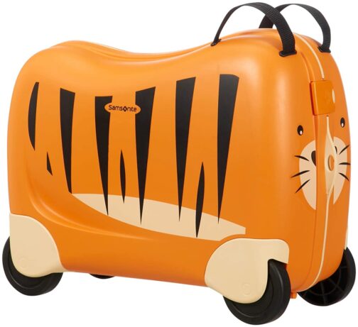 valigia cavalcabile tigre