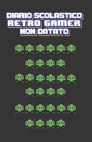 Diario Scolastico Retro Gamer Non Datato