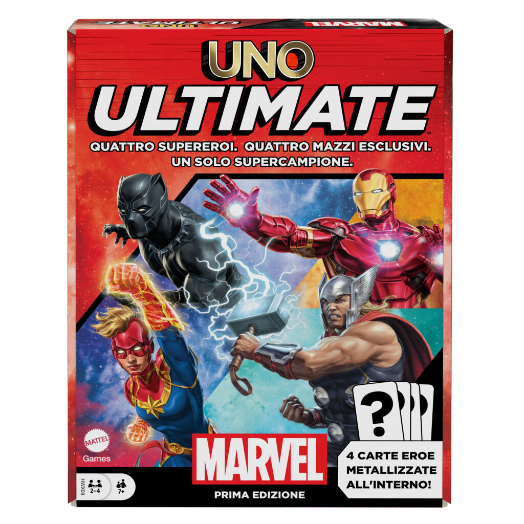 UNO®: Presentazione di UNO Quattro e UNO Ultimate Marvel